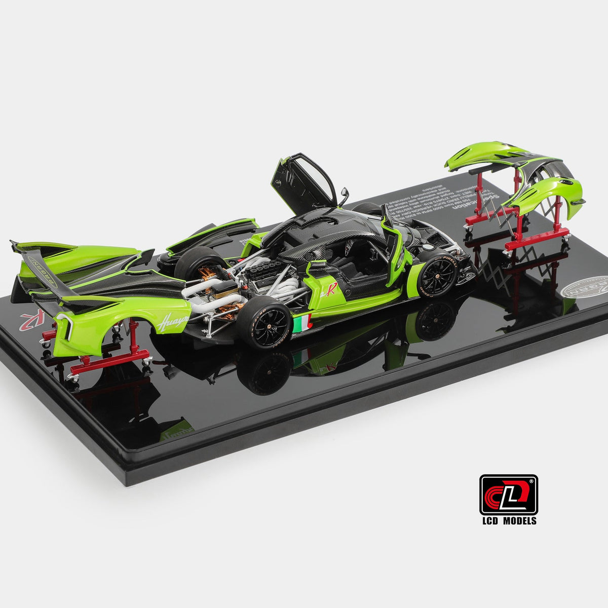 LCD 1:43 Pagani Huayra R Apple Green LCD43017-GR