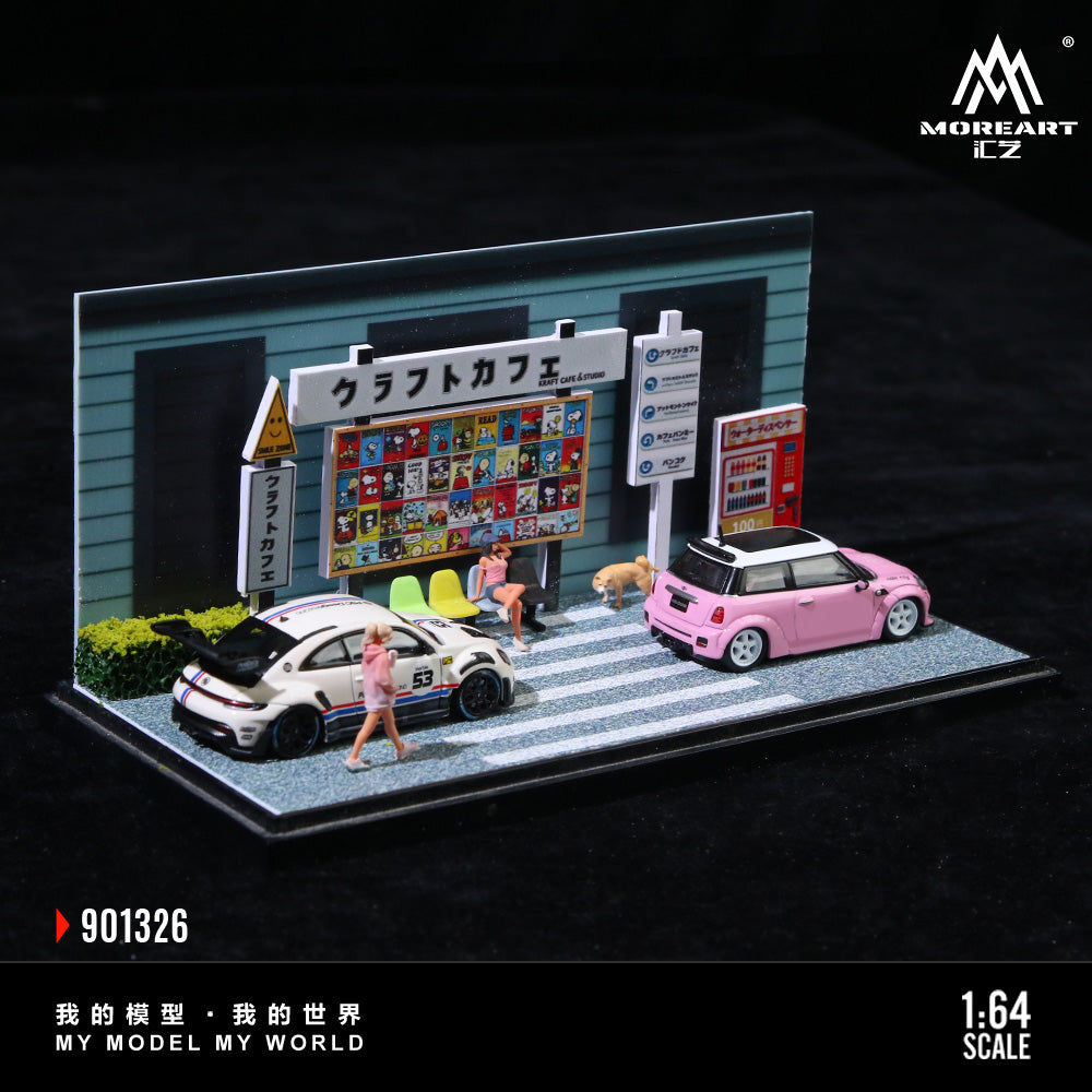 MoreArt 1:64 Daily Life in Front of a Cafe MO901326