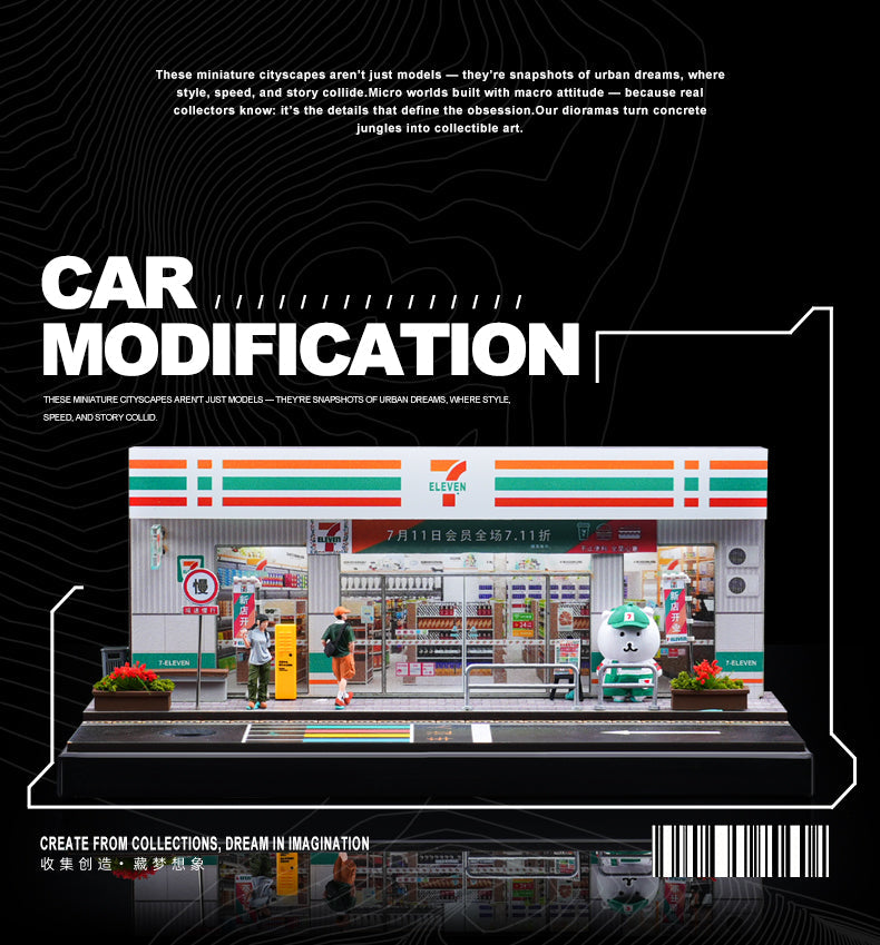 SHOU CANG JIA 1:64 7-Eleven SCJ82048-A