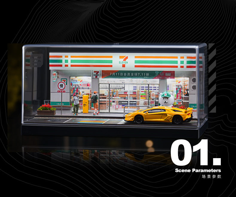 SHOU CANG JIA 1:64 7-Eleven SCJ82048-A