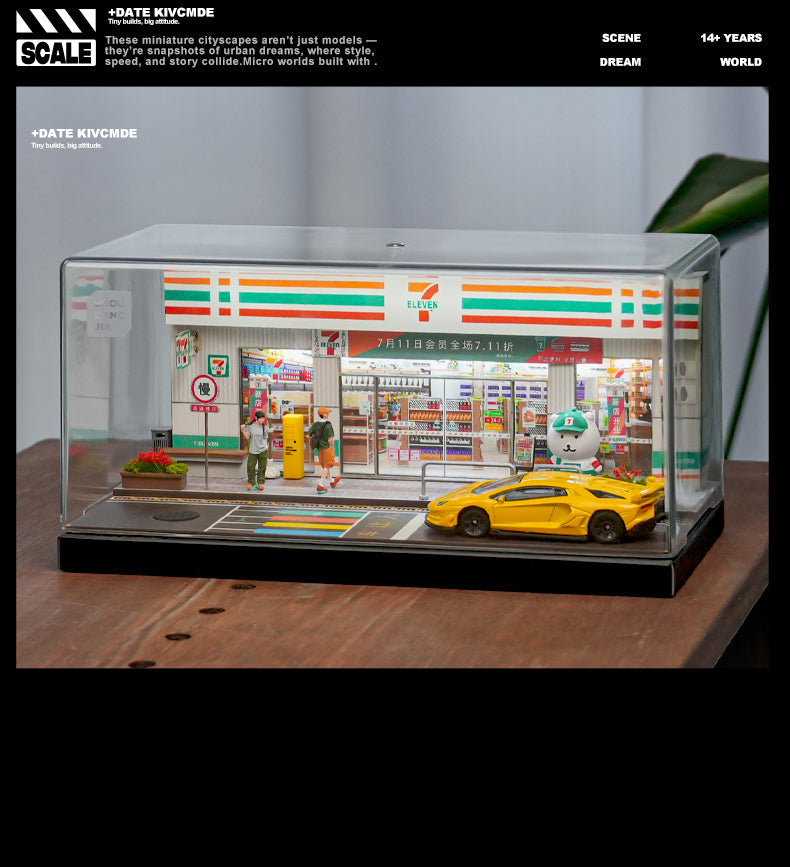 SHOU CANG JIA 1:64 7-Eleven SCJ82048-A