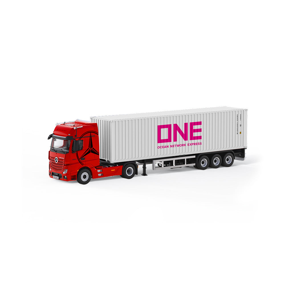 TimeMicro X Perka 1:64 Mercedes Actros container truck (3 Colours)