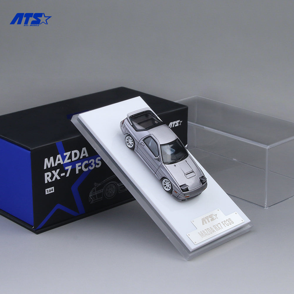 ATS Model 1:64 Mazda RX7 FC3S Silver Grey ATS880203