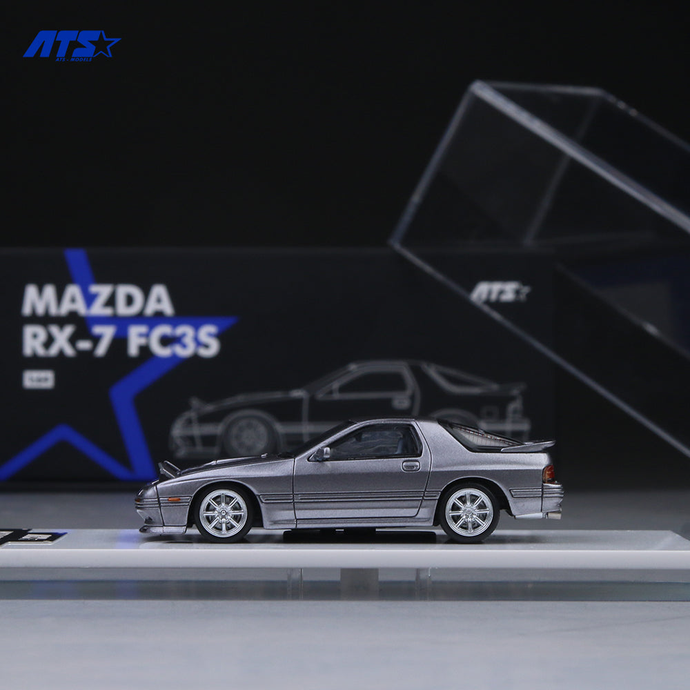ATS Model 1:64 Mazda RX7 FC3S Silver Grey ATS880203