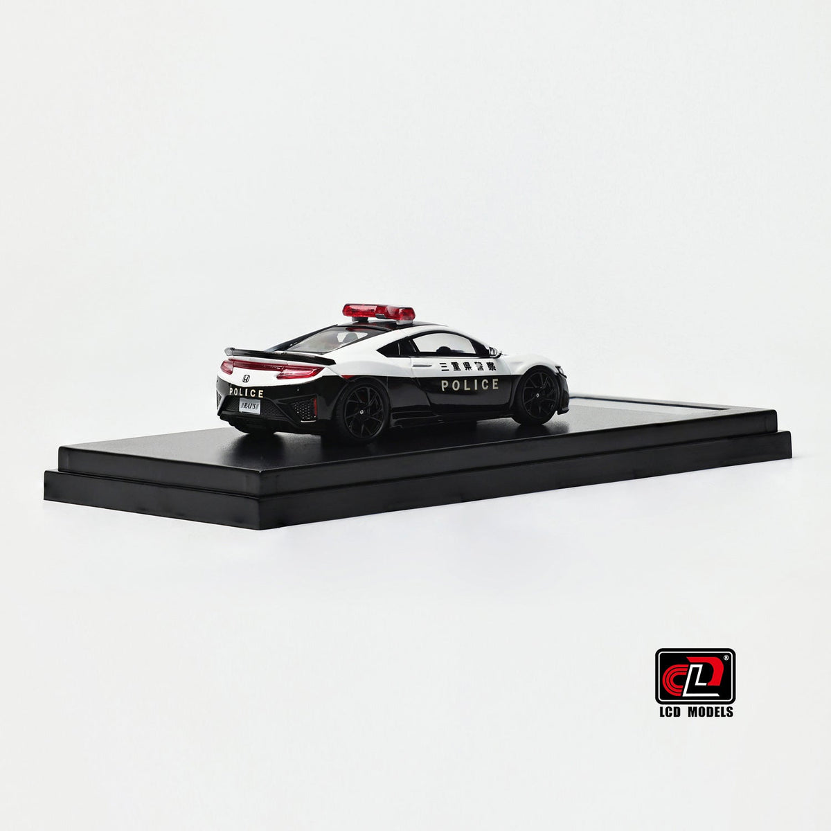 LCD 1:64 Honda NSX Police LM64001-BW
