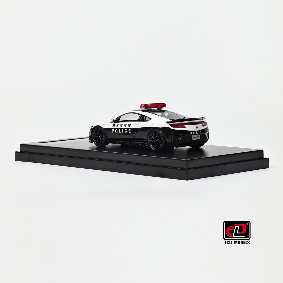 LCD 1:64 Honda NSX Police LM64001-BW