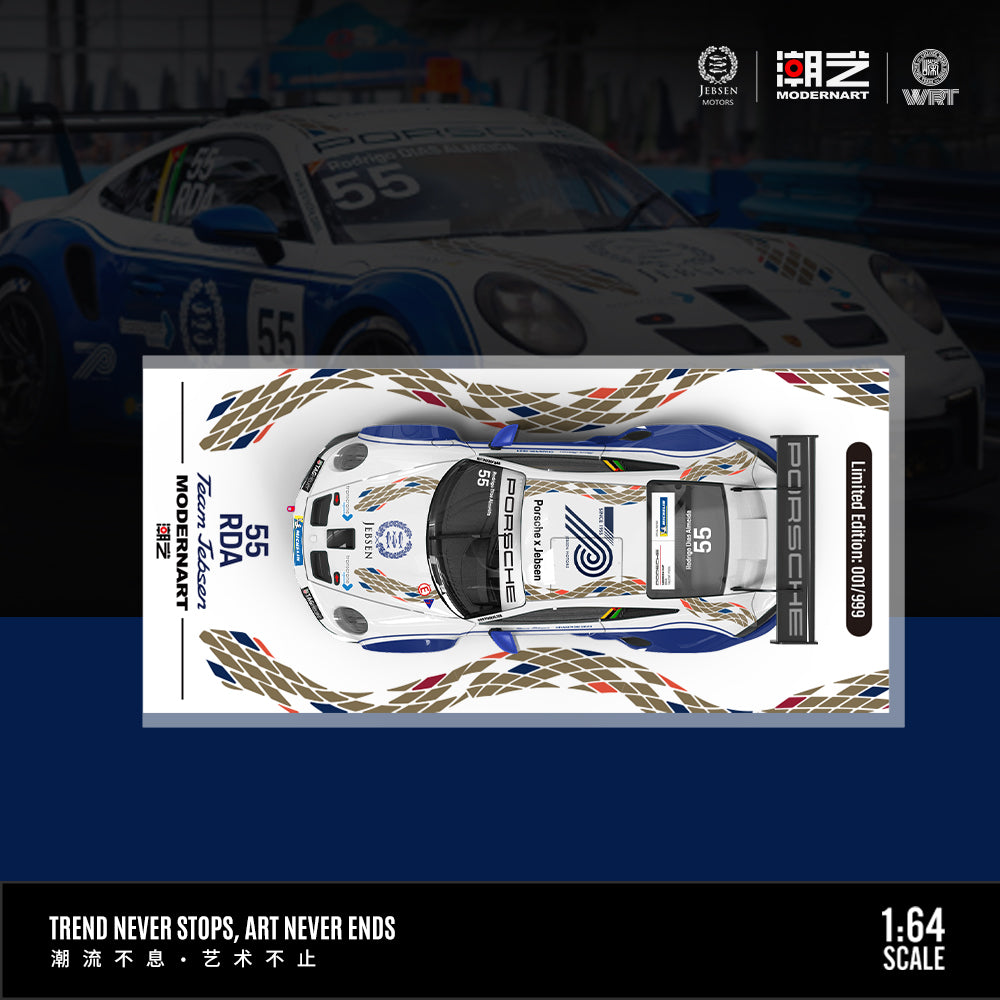 [Preorder] ModernArt X WRT 1:64 Porsche 911 GT3 Carrera Cup-55 (3 Versions)