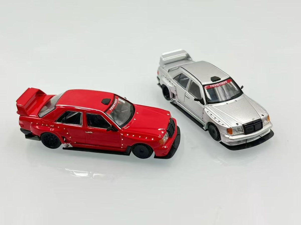 Rhino Model 1:64 Mercedes-Benz W124 Modified (2 Colours)