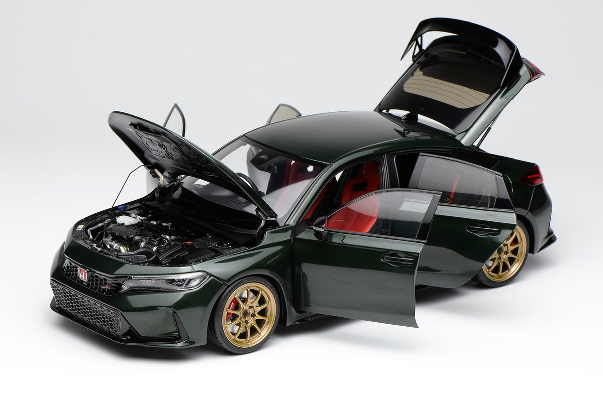 Motorhelix 1:18 Honda Civic Type R（FL5) Customized - Pearl Dark Green M85327