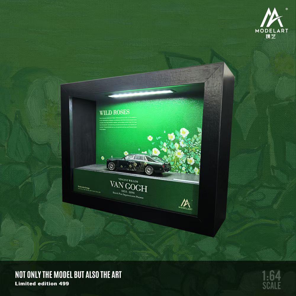 ModelArt 1:64 VanGogh series lighting version 3D painting