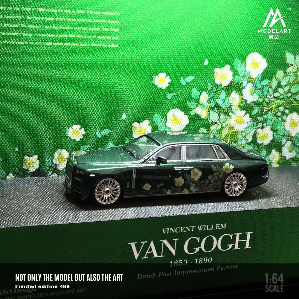 ModelArt 1:64 VanGogh series lighting version 3D painting
