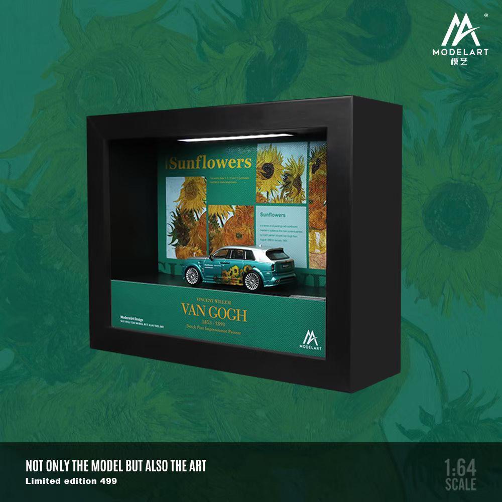 ModelArt 1:64 VanGogh series lighting version 3D painting