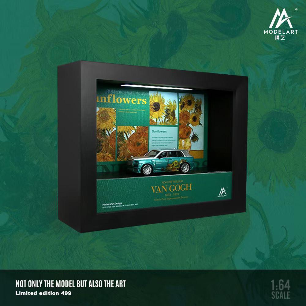 ModelArt 1:64 VanGogh series lighting version 3D painting