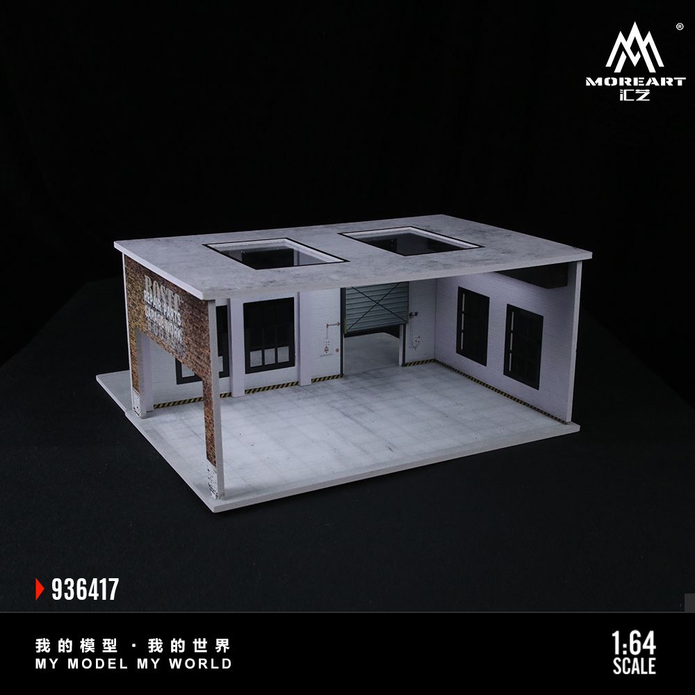 MoreArt 1:64 STEVE'S GARAGE SCENE MO936417