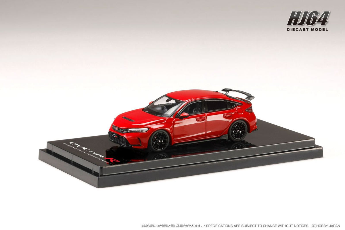 Hobby Japan 1:64 Honda CIVIC TYPE R (FL5) RACING BLACK Package / Genuine Optional Parts (6 colors)