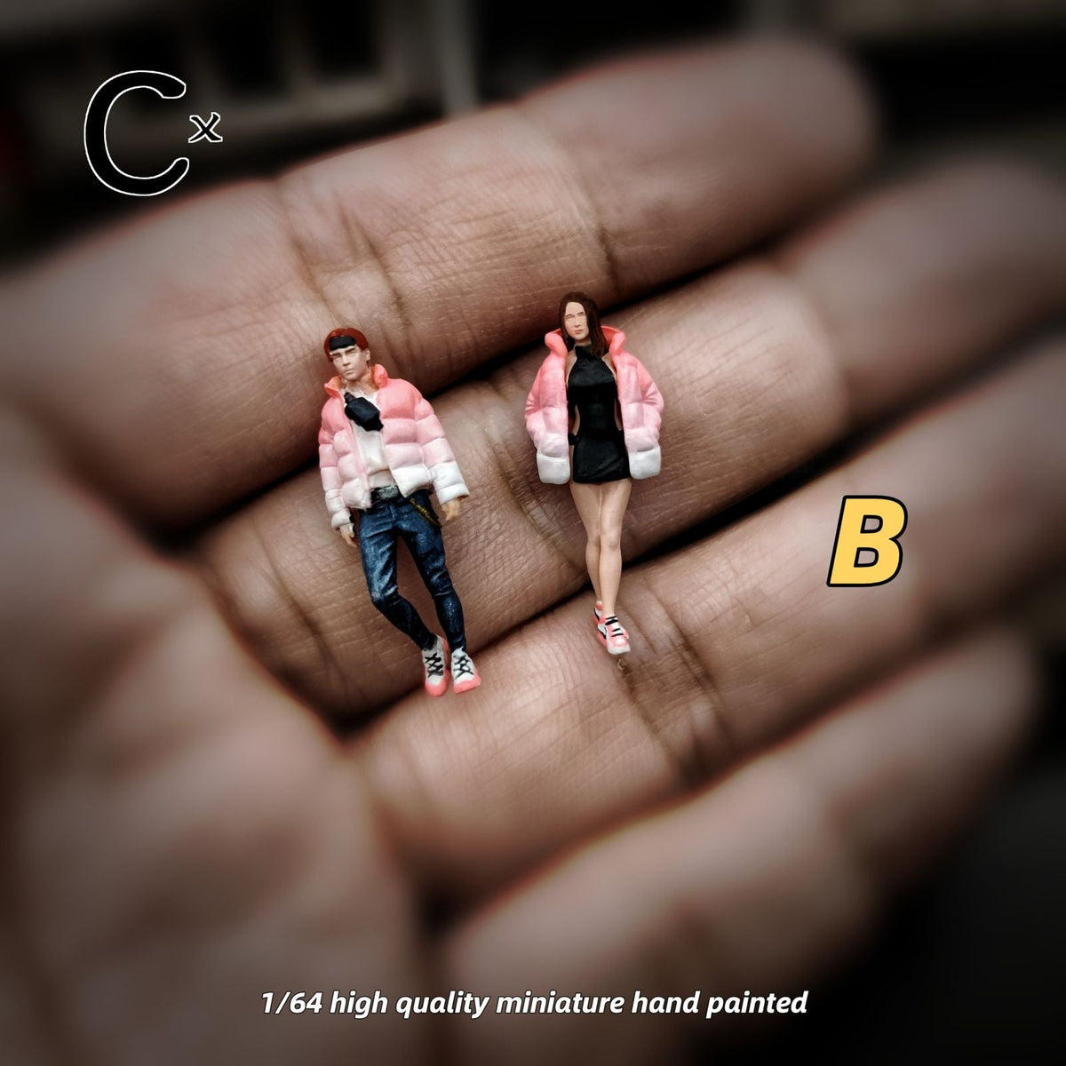 CX Miniature 1:64 Puffer Couple Duo CX2025031701