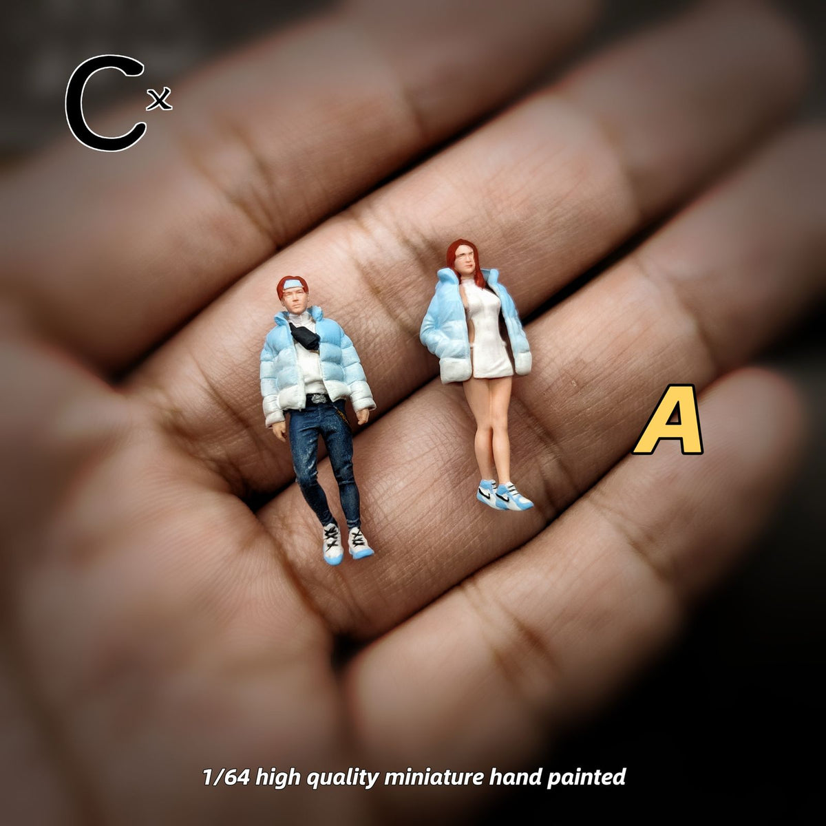 CX Miniature 1:64 Puffer Couple Duo CX2025031701