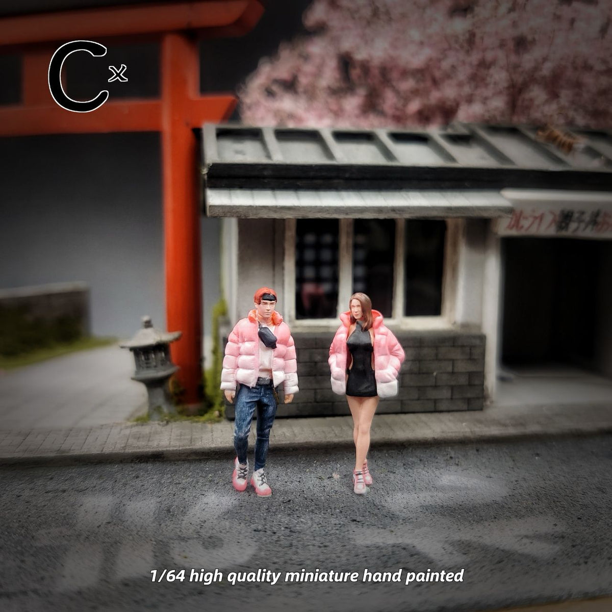 CX Miniature 1:64 Puffer Couple Duo CX2025031701