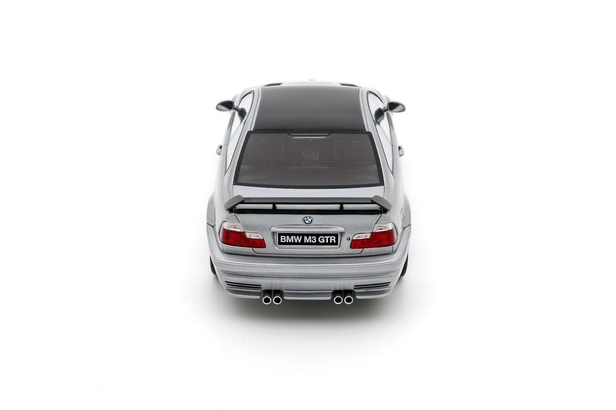 Otto 1:18  BMW E46 M3 GTR STREET TITAN SILVER METALLIC 354 2001 OT1128