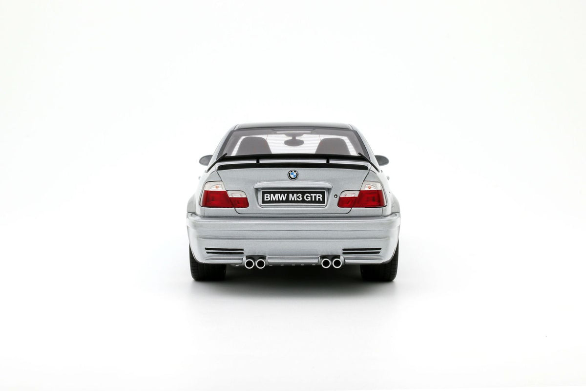 Otto 1:18  BMW E46 M3 GTR STREET TITAN SILVER METALLIC 354 2001 OT1128
