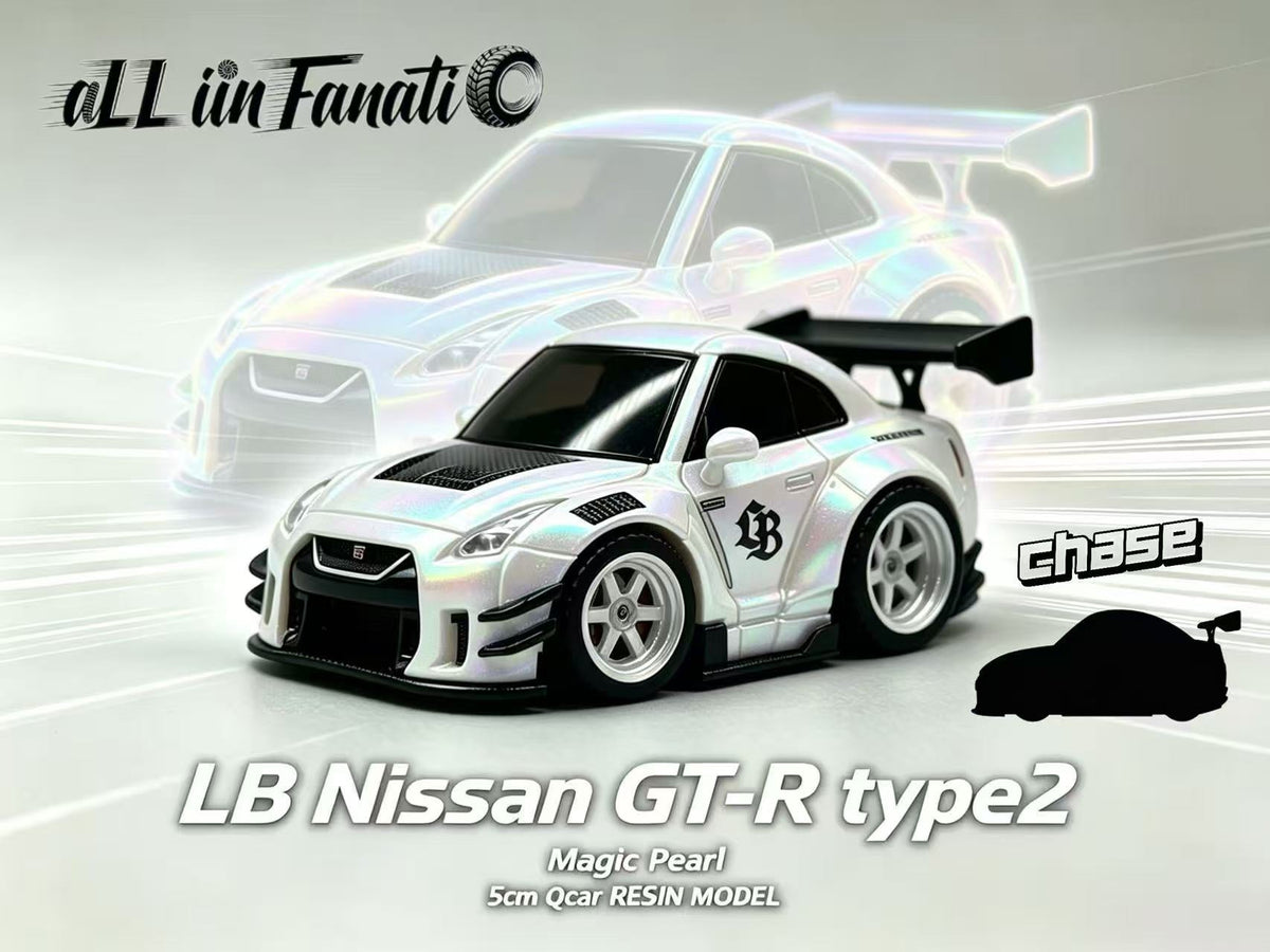 [Preorder] All iin Fanatic 1:64 LB Wide Body GTR35 (4 Colours)