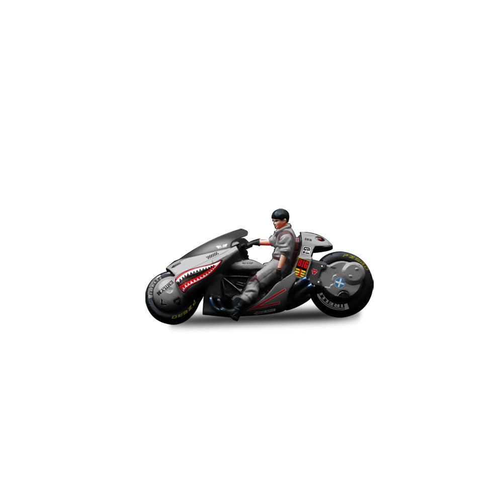 [Preorder] MoreArt 1:64 AKIRA RESIN MOTORCYCLE Shark Mouth Painting Verison MO222250