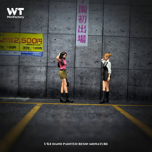 [Preorder] WT Minifactory 1:64 Hair-flipping girls duo WT2026051414