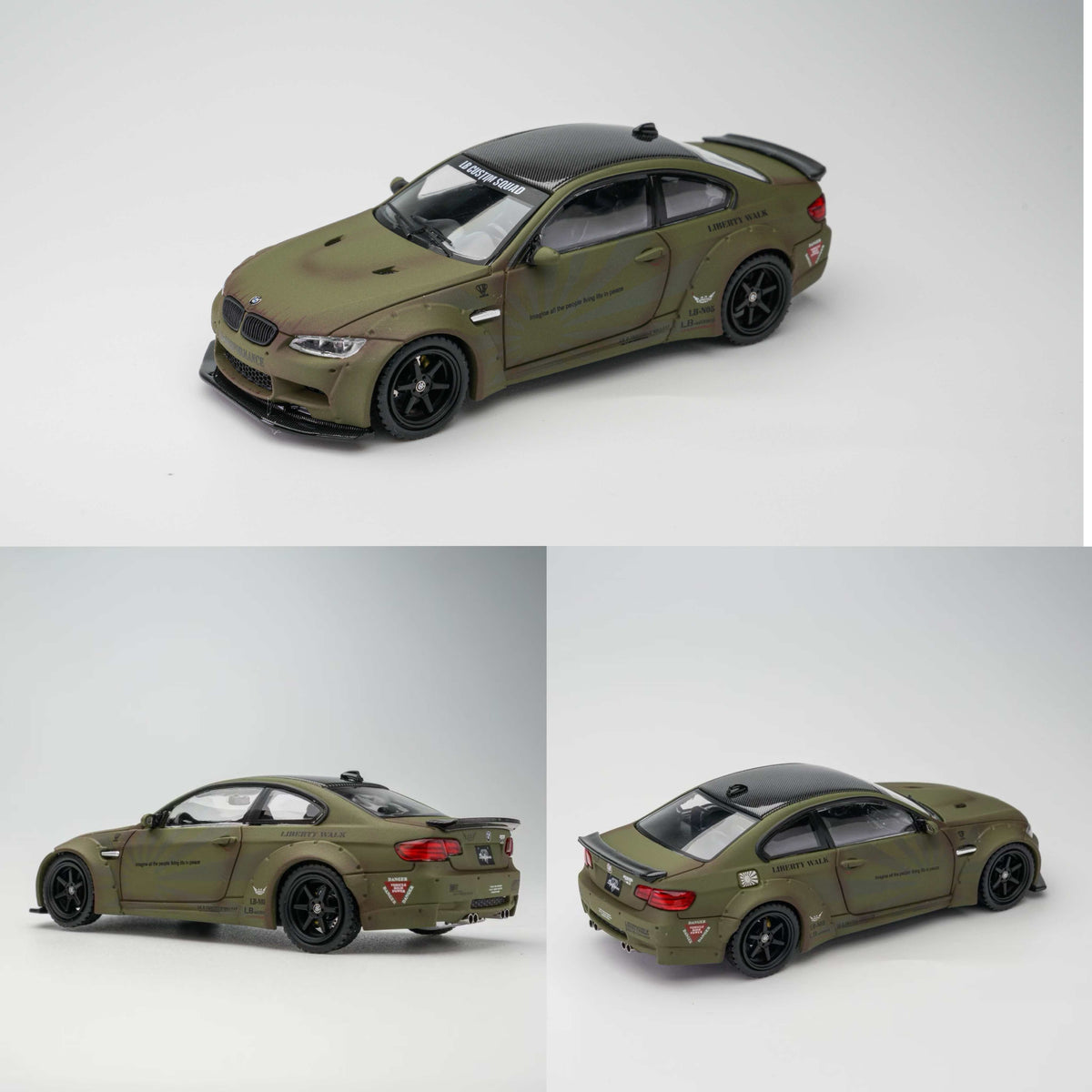 [Preorder] Fine Model 1:64 BMW M3 E92 Zero Green