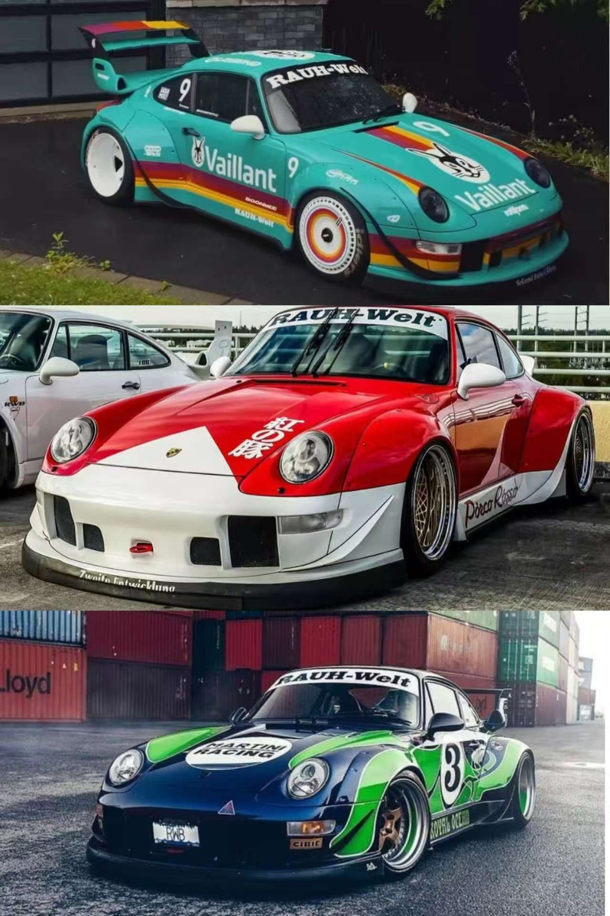 [Preorder] Star Model 1:64 Porsche Rauh-Welt Widebody Modified RWB993 (3 Versions)