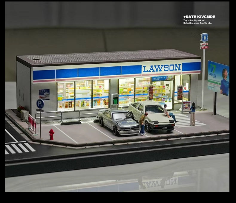 SHOU CANG JIA 1:64 Lawson Convenience Store (Large) SCENE SCJ-82045-A