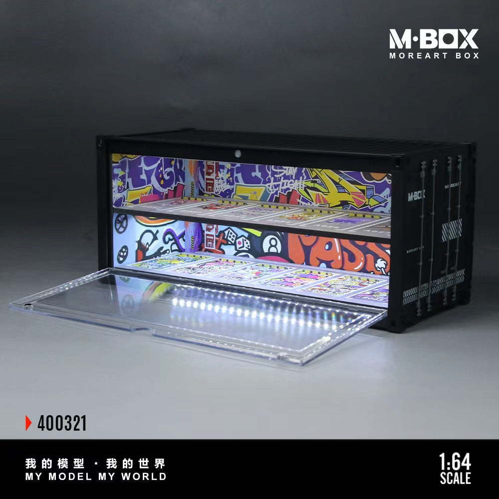 [Preorder] MBOX 1:64 CONTAINER MODEL STORAGE SCENE (2 Versions) MB400321/MB400322