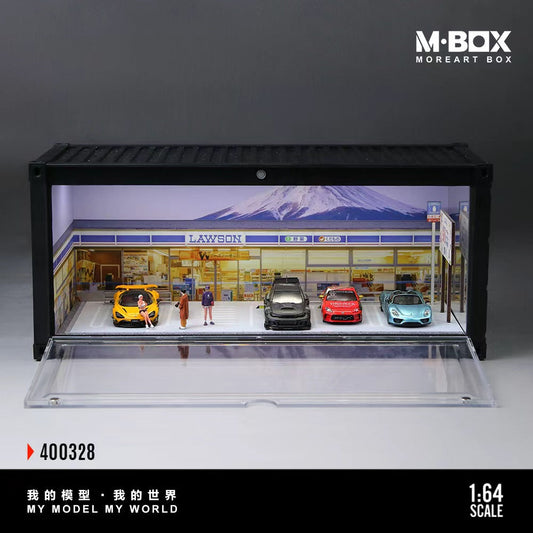 [Preorder] MBOX 1:64 CONTAINER MODEL STORAGE SCENE (2 Versions) MB400328/MB400329
