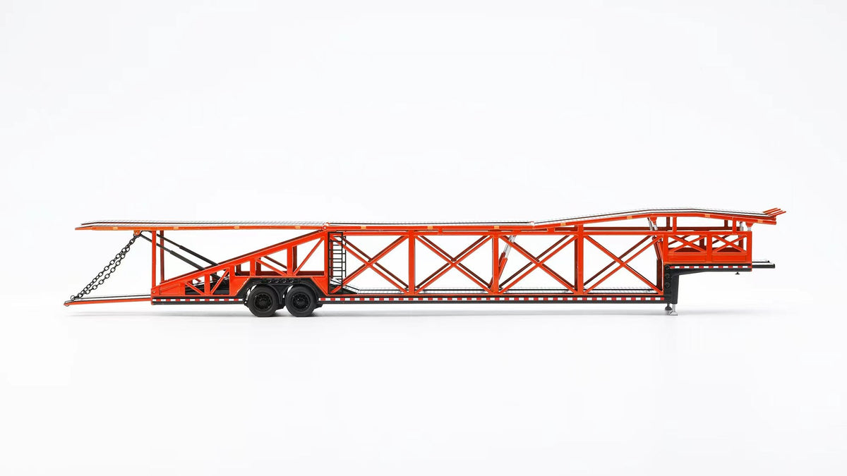 Shadow 1:64 CAR CARRIER TRAILER, BLACK+ORANGE KS-120-589