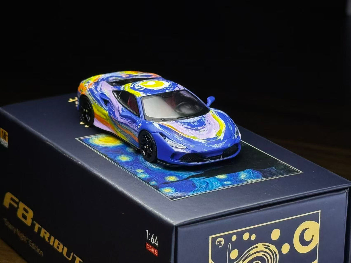 [Preorder] Karium 1:64 Ferrari F8 Starry Night Edition