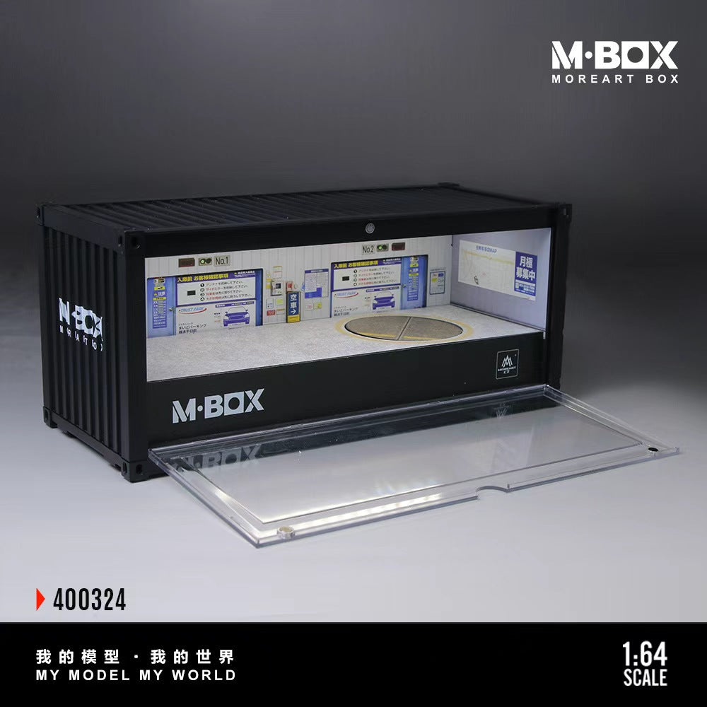 [Preorder] MBOX 1:64 CONTAINER MODEL STORAGE SCENE (2 Versions) MB400323/MB400324