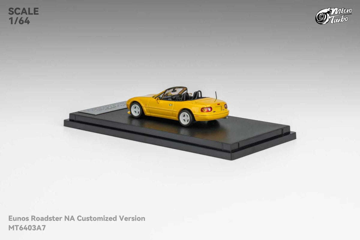 Microturbo 1:64 Mazda MX5 - Metallic Yellow MT6403A7