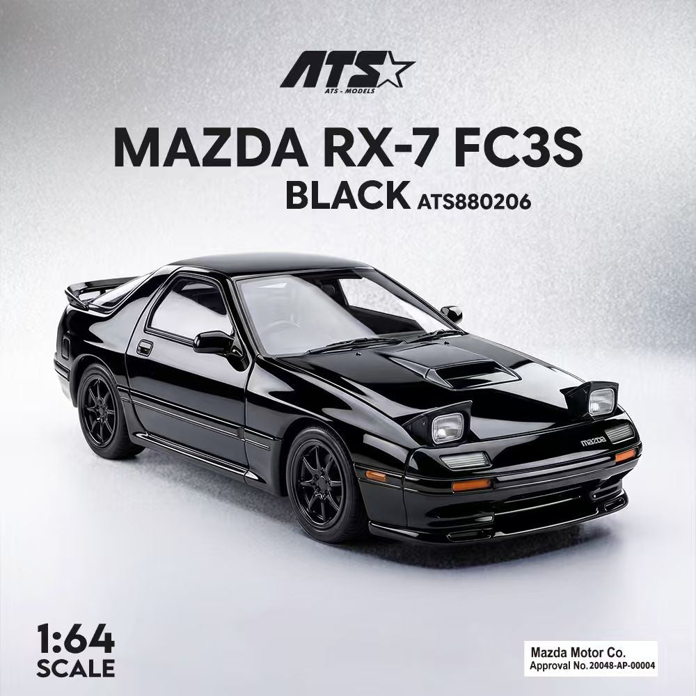 [Preorder] ATS Model 1:64 Mazda RX-7 FC3S (2 Colours) ATS880205/ATS880206