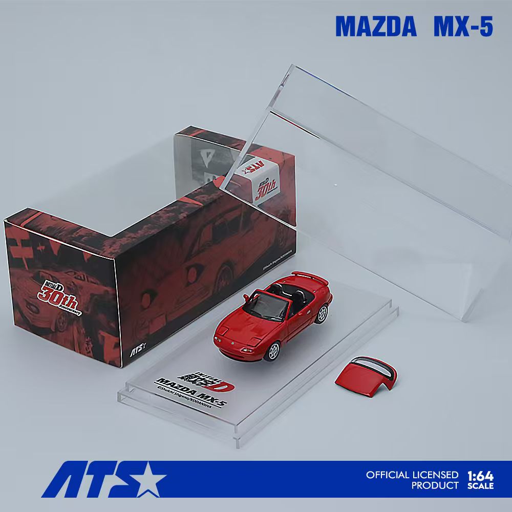 [Preorder] ATS Model 1:64 Mazda MX-5 Initial D Red ATS880107