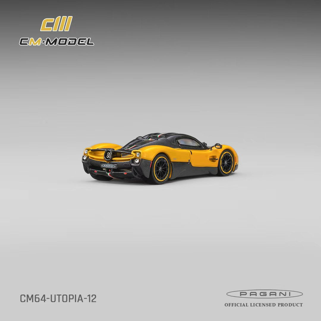 [Preorder] CM Model 1:64 Pagani Utopia Giallo Ginevra CM64-UTOPIA-12