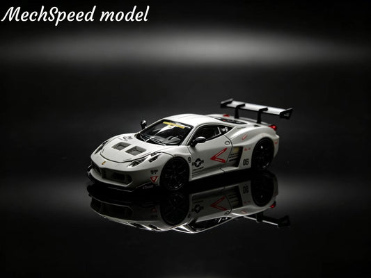 [Preorder] MechSpeed 1:64 458 GT Rear Wing Modified Air Force Gray Livery