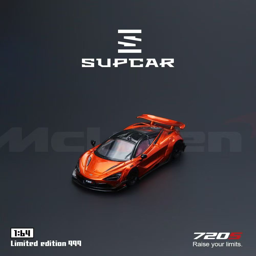 SUPCAR 1:64 McLaren 720S (3 Colours) SC64043/SC64044/SC64045