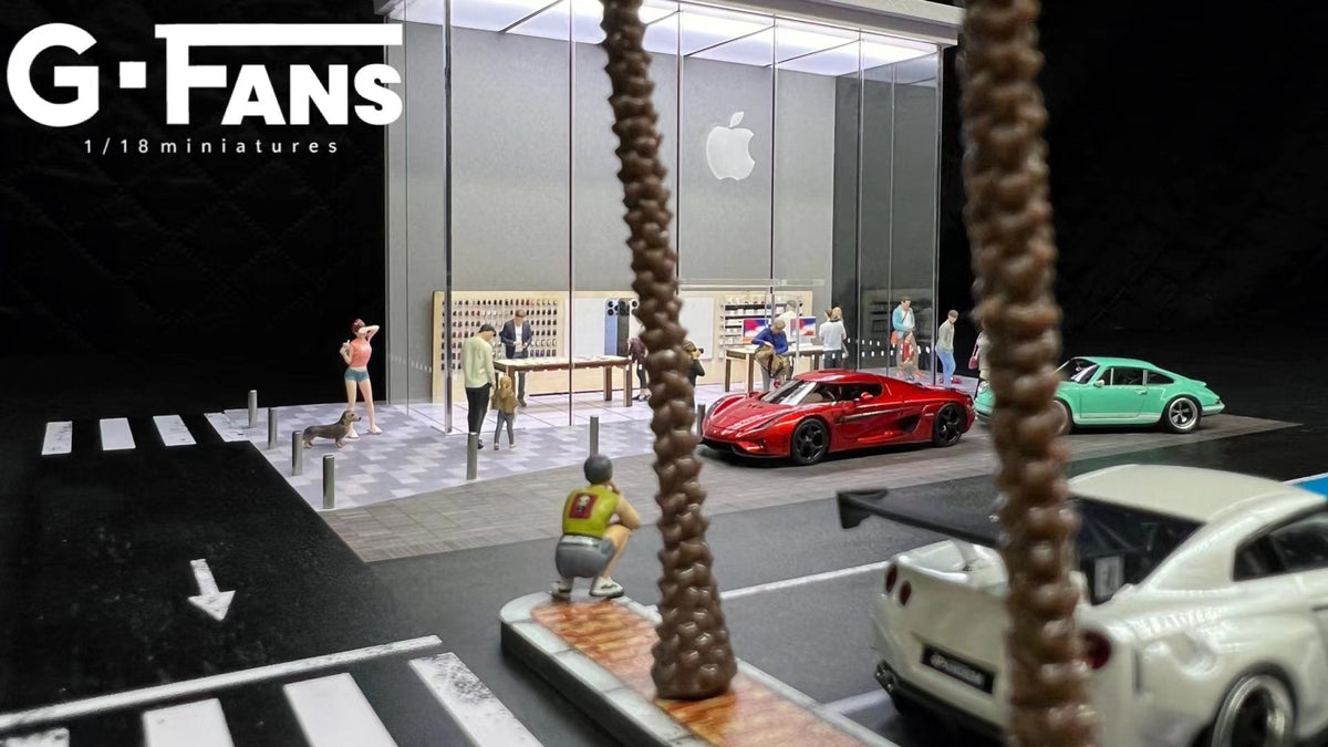 G.Fans 1:64 Diorama Apple Store Building 710032