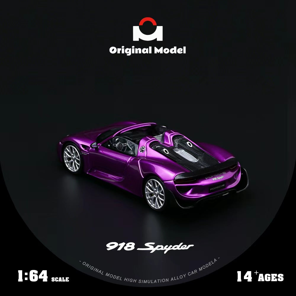 [Preorder] Original Model 1:64 Porsche Carrera GT Phantom Purple OM643531