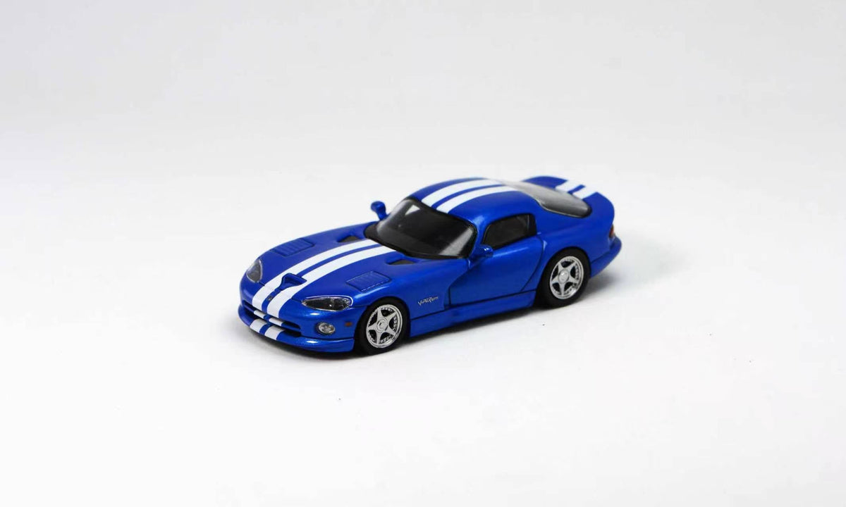[Preorder] GFCC 1:64 Viper GTS Blue & White Stripes