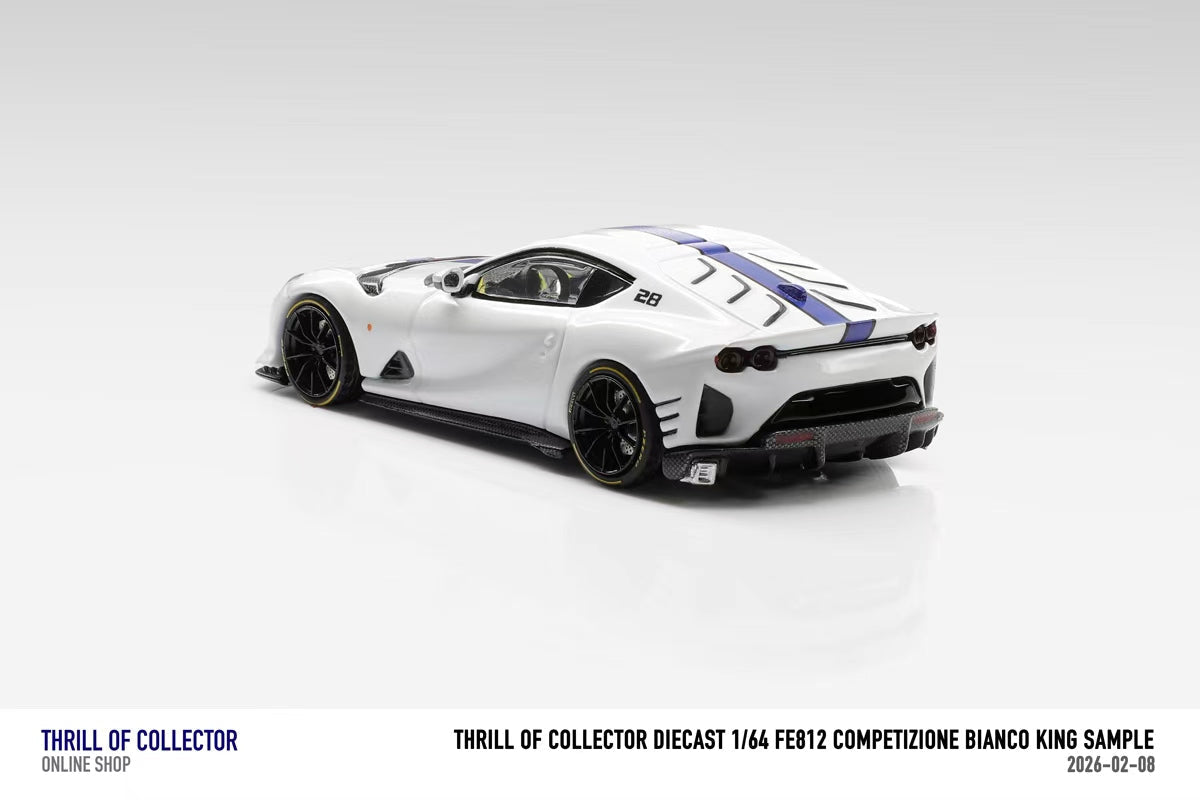 TOC 1:64 Ferrari 812C 3.0 (4 Colours)