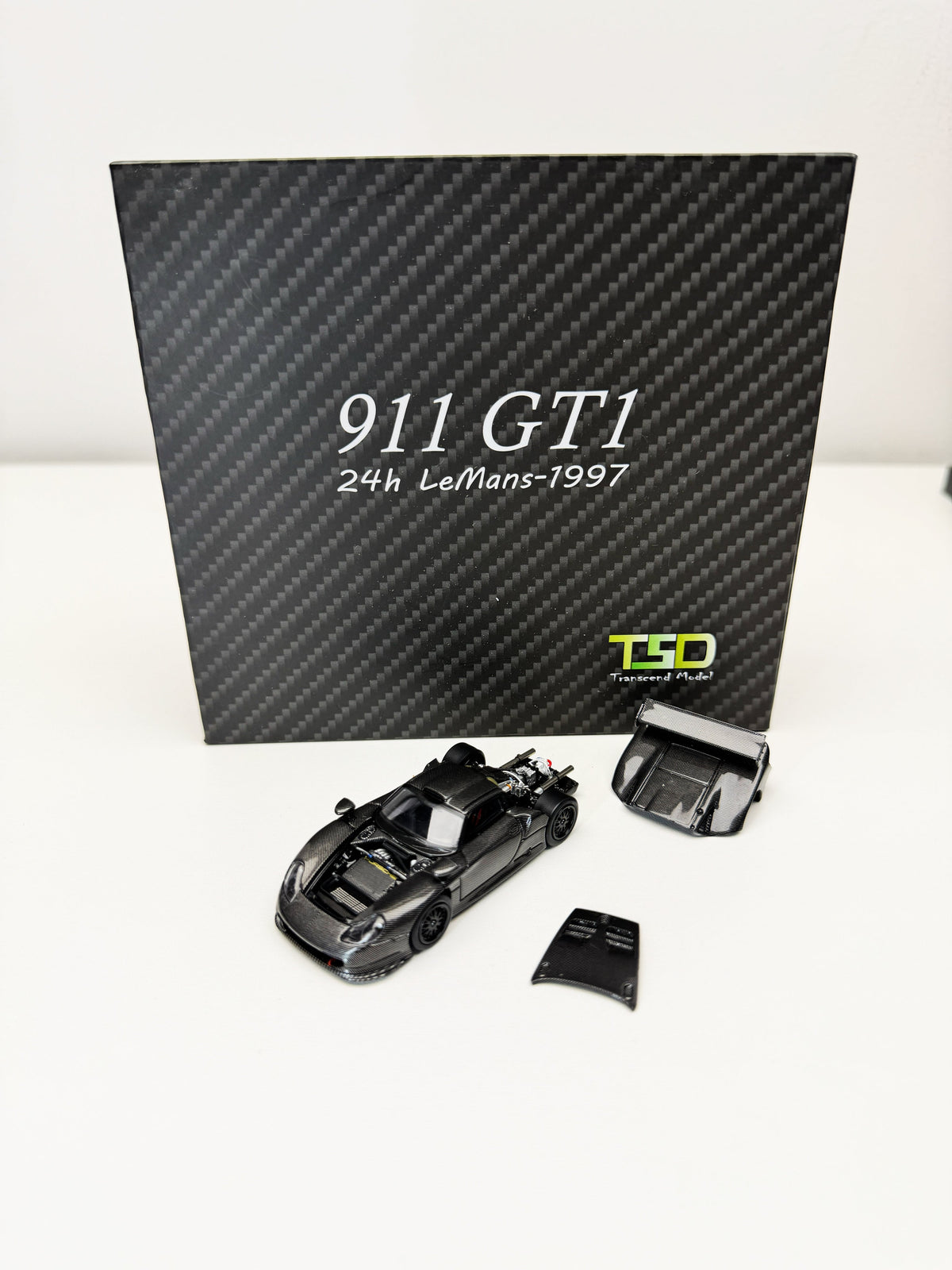 Transcend model 1:64 Porsche 911 GT1 24h LeMans 1997