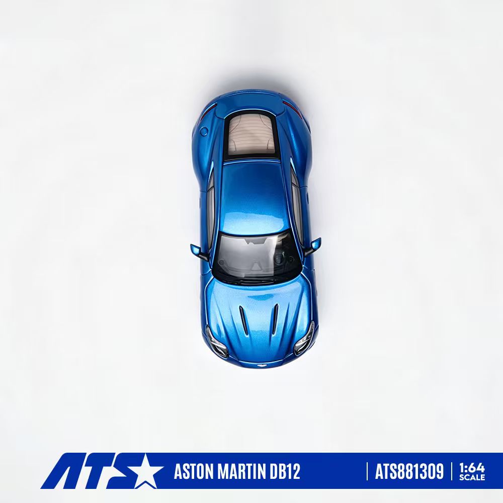 [Preorder] ATS Model 1:64 Aston Martin DB12 Metal Blue/Purple (2 Colours) ATS881309/ATS881310