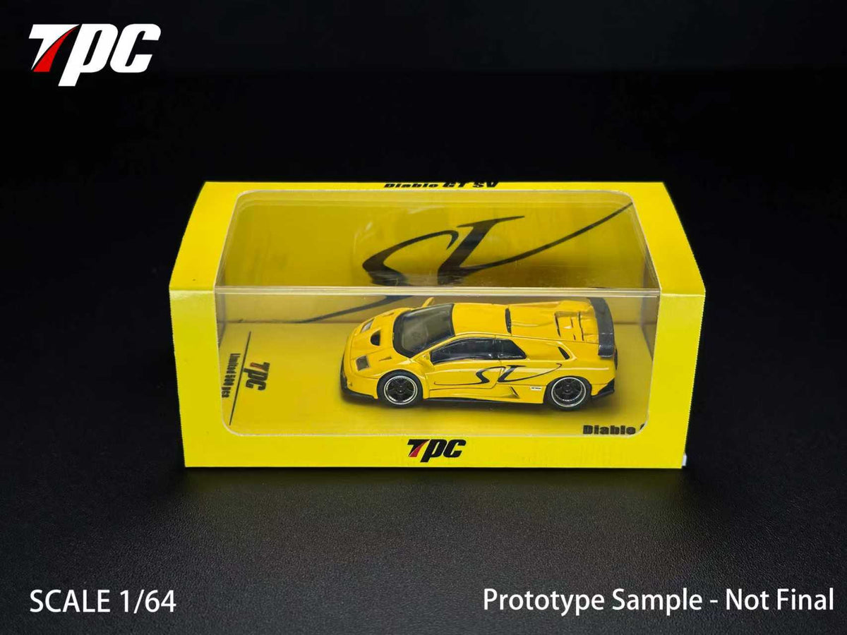 [Preorder] TPC 1:64 Lamborghini Diablo SV GT-R (2 Versions)