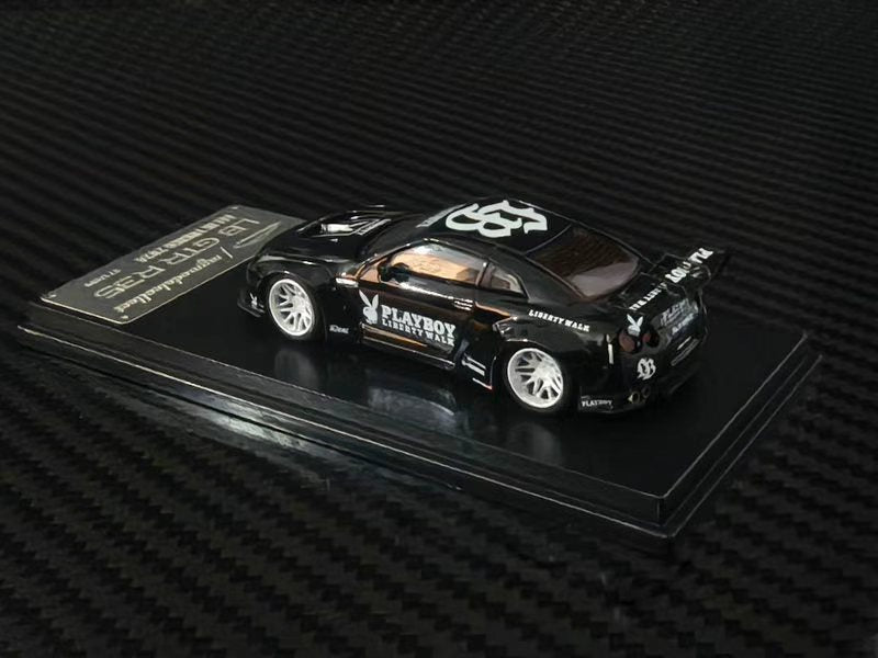 [Preorder] Model Collect 1:64 LB GTR R35 1.5 Glossy Black MC640004O