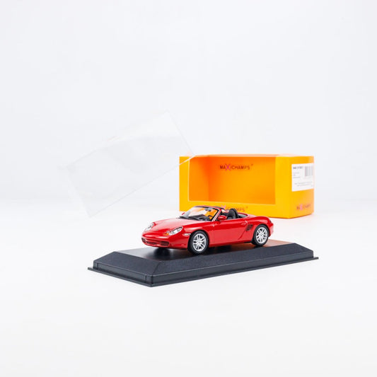 MINICHAMPS 1:43 PORSCHE BOXSTER S - 2002 - RED 940062070
